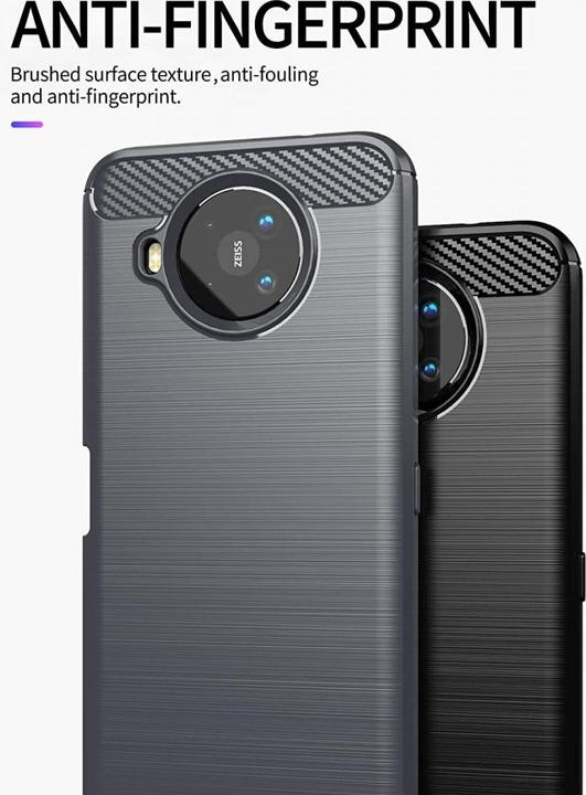 Produktbild Screenguard Nokia 8.3 Hülle Carbon Brushed Soft TPU (Nokia 8.3)