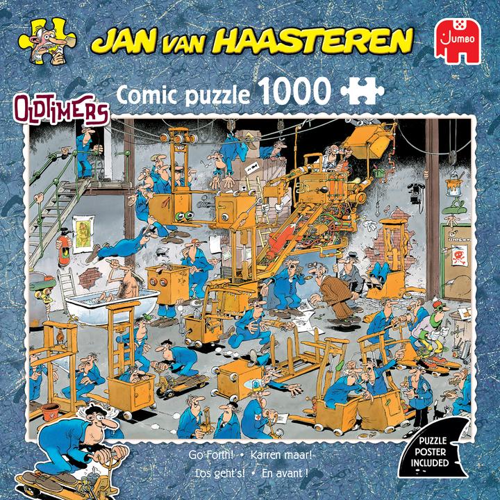 Produktbild Jumbo Jan van Haasteren Oldtimers - Los geht’s! (1000 Teile) (1000 Teile)