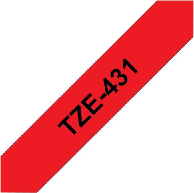 Produktbild Brother Farb/Schriftbänder (1.20 cm, Rot)