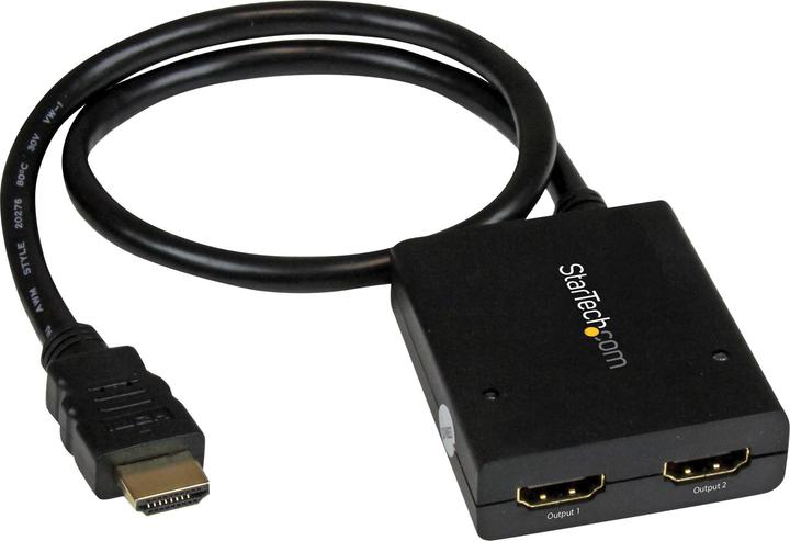 Actual product image StarTech 2 Port HDMI 1.4 splitter cable