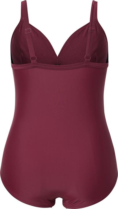 Image du produit Ulla Popken Maillot de bain ans bonnets souples, bretelles réglables, matière recyclée (58)