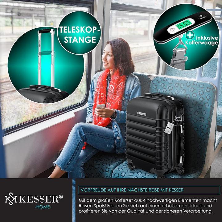 Image du produit Kesser Ensemble de valises rigides (34 l)