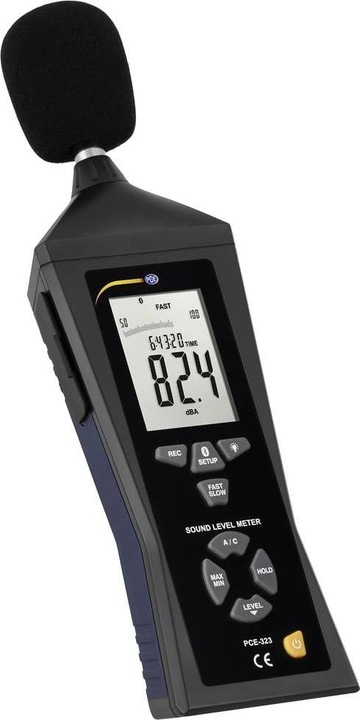 Actual product image PCE Instruments Sound level meter Data logger PCE-323 30 - 130 dB 30 Hz - 8