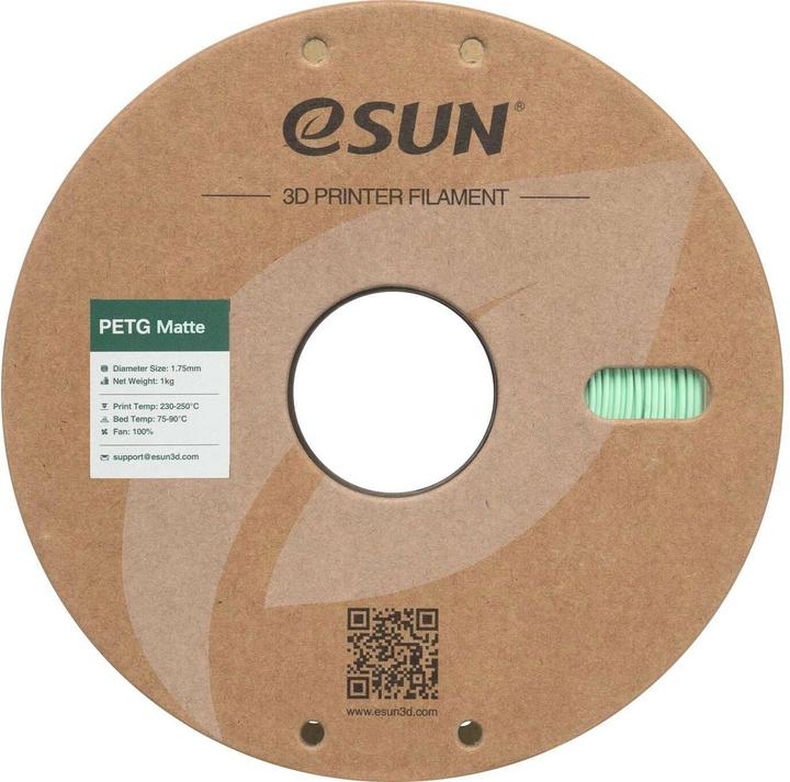 Produktbild eSUN Filament PETG-Matte Mint 1.75 mm 1 kg (PETG, 1.75 mm, 1000 g)