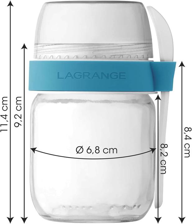 Actual product image Lagrange Yoghurt Maker Stainless Steel Yellow
