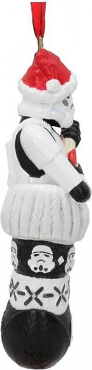 Immagine prodotto Nemesis Now Stormtrooper con calza da appendere 11,5 cm