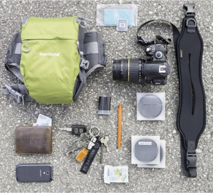 Produktbild mantona ElementsPro 20 (Kamera Bereitschaftstasche, Kamera Schultertasche, 10.29 l)