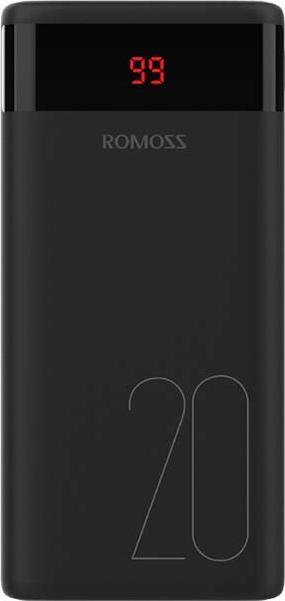 Actual product image Romoss Ares 20 Powerbank 20000mAh (black) (20000 mAh)