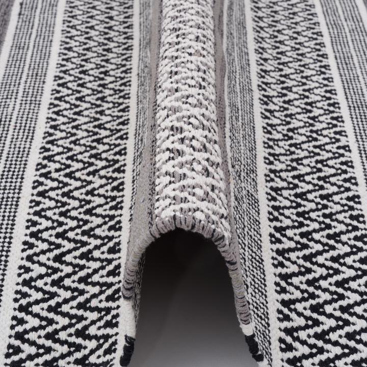 Actual product image Pergamon Kelim Baumwolle Natur Teppich Grace (140 x 200 cm)