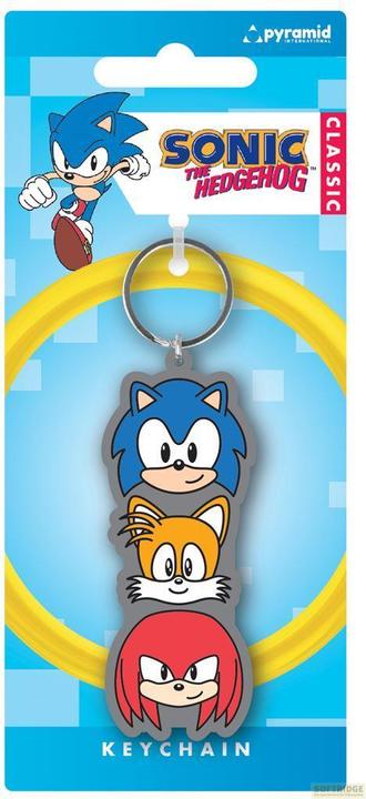 Actual product image Pyramid SONIC - Trio Stack - Porte-clés en PVC