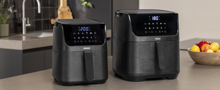 Immagine prodotto Princess Friggitrice digitale ad aria calda da 6,5 l con parete divisoria