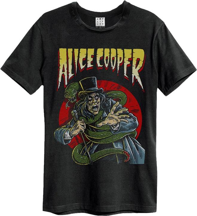 Immagine prodotto Amplified With Snake Maglietta Alice Cooper Adulto Unisex (XS)