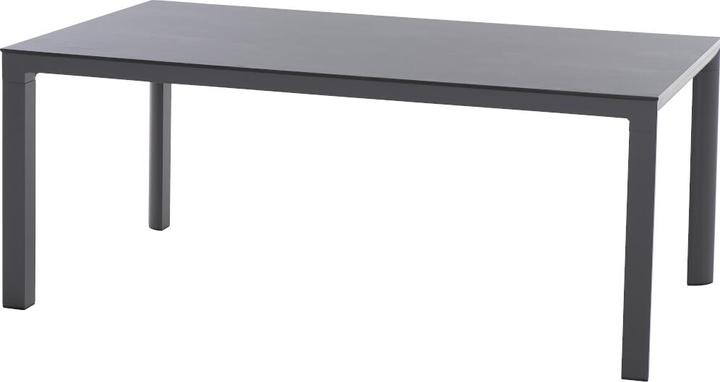 Siena Garden Silva Dining Tisch 180x95cm matt anthrazit / HPL ferro
