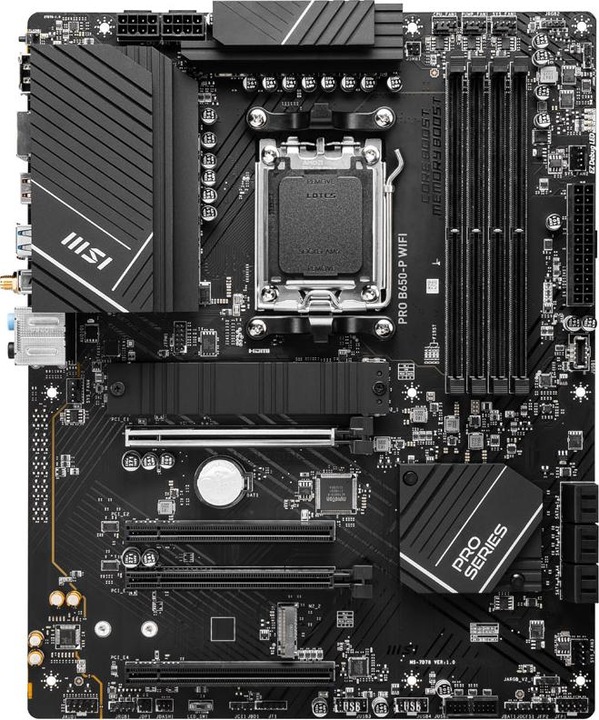 Produktbild MSI PRO B650-P WIFI (AM5, AMD B650, ATX)