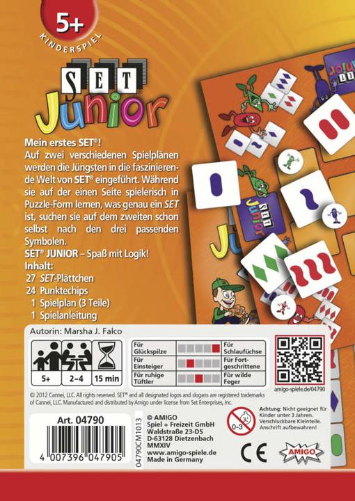Actual product image Amigo Junior set (German, 2 - 4 Players)