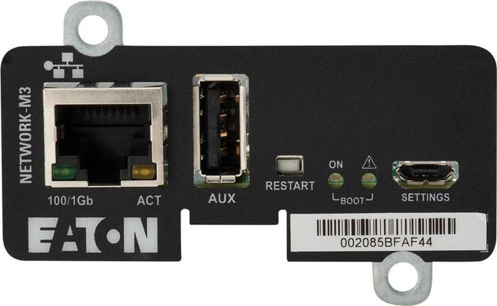 Actual product image Eaton Cybersecure M3 Gigabit Network Card With Temperature And Humidity Sensor For Ups