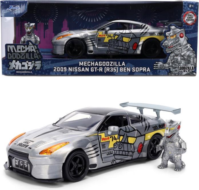 Image du produit Jada Mechagodzilla 2009 Nissan GT-R 1:24