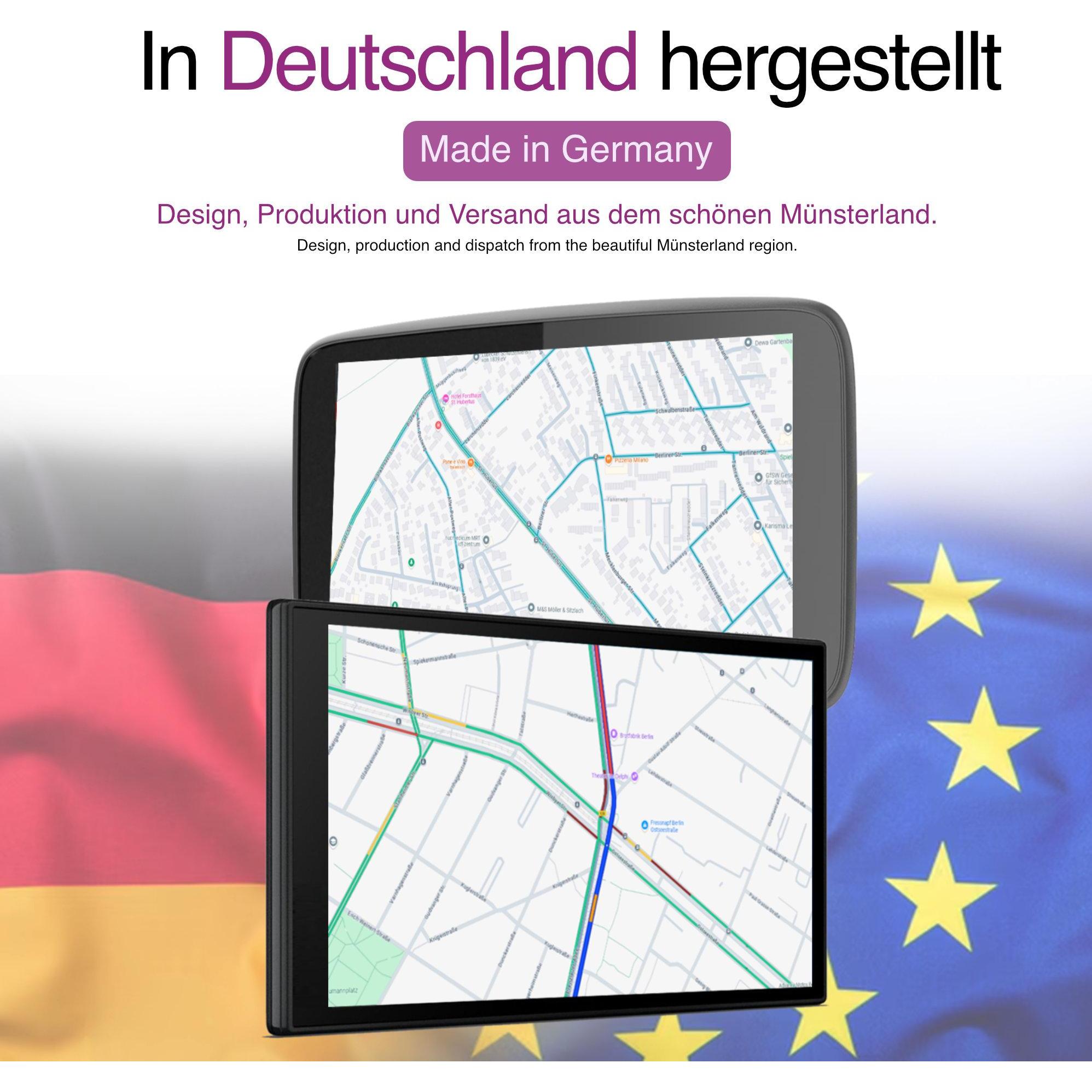 Thumbnail - Dipos, Fahrzeug Navigation Zubehör, Schutzfolie Klar für Essgoo Motorrad Carplay 5