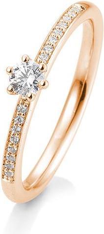 Image du produit Breuning Bague de fiançailles Pavé (48, Or 585/14 K)