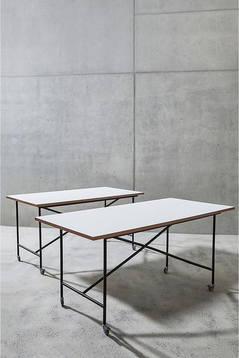 Produktbild Novigami Büro Set | Bürotisch Yori | Klappbar | Mit Rollen | HxB 790 x 1600 mm | Inkl. Bürostuhl Lokai | Schw