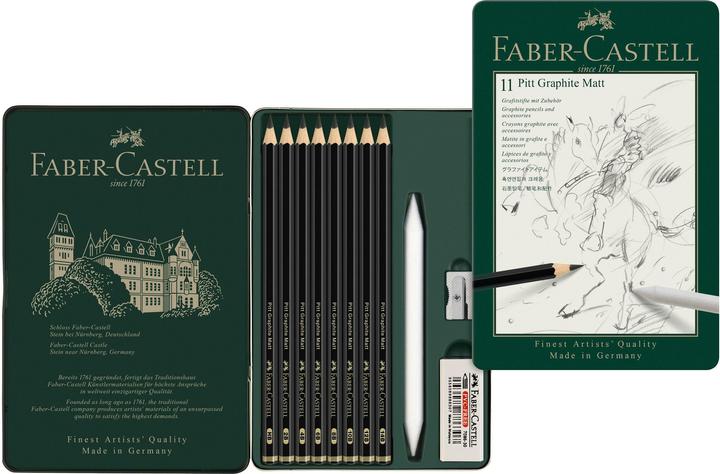 Produktbild Faber-Castell Graphitstift Graphit Set (2 mm, B, HB, 11 x)