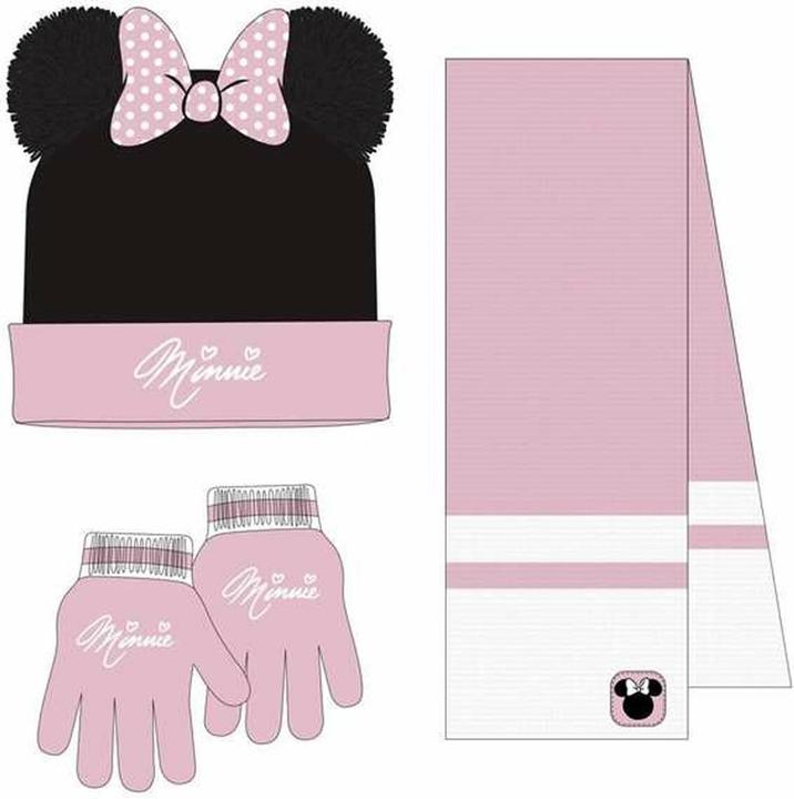 Actual product image Cerdá Disney Minnie winter set snood hat gloves