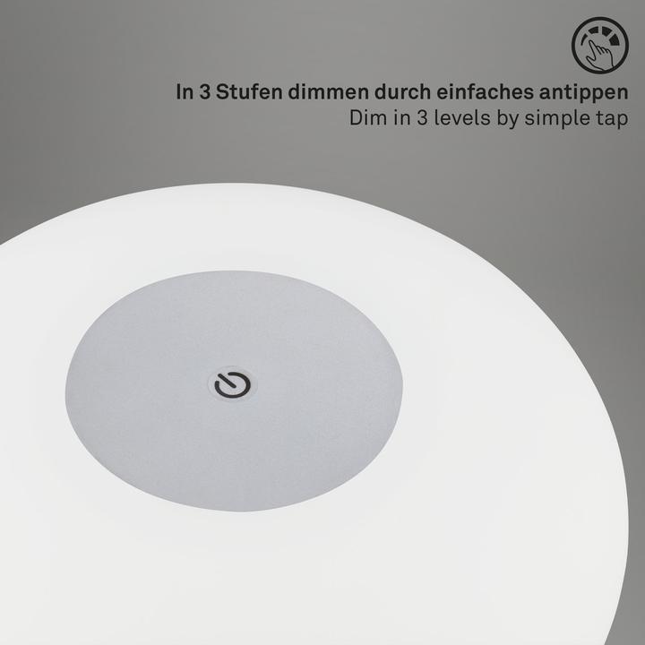 Image du produit Briloner Lampe de table LED, chrome mat, 1xModules LED/3W (330 lm)