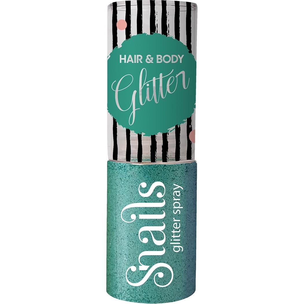 Snails Haar Körperglitzer Türkis