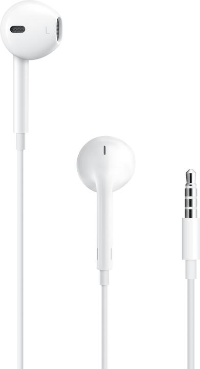 Image du produit Apple EarPods avec télécommande et micro (jack 3,5 mm) (pas de réduction du bruit, Filaire)