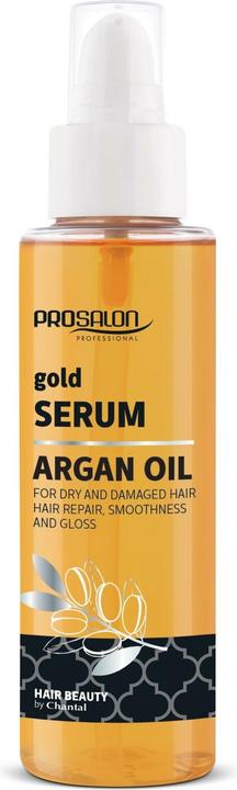 Immagine prodotto Chantal CHANTAL Prosalon Olio di Argan Siero Riparatore Capelli Oro Per Capelli Secchi & Danneggiati (100 ml)