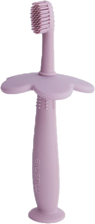Image du produit Mushie Training Brosse à dents enfants Flower Lilac