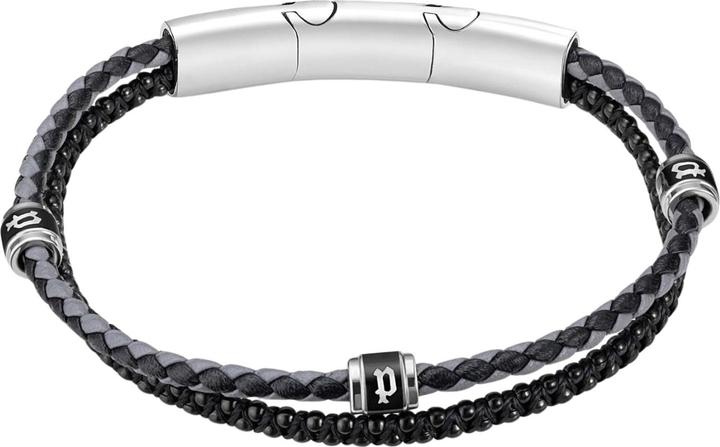 Actual product image Police Twinrow (Leather, Stainless steel)