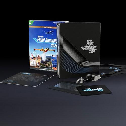 Actual product image Microsoft Flight Simulator 2024 - Deluxe Steelbook (Xbox Series X, Xbox Series S, Windows, DE)