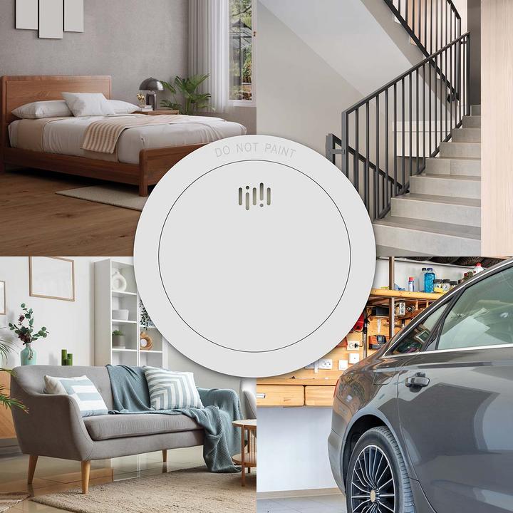 Produktbild Alecto Smoke detector with 10 years battery and sensor runtime White