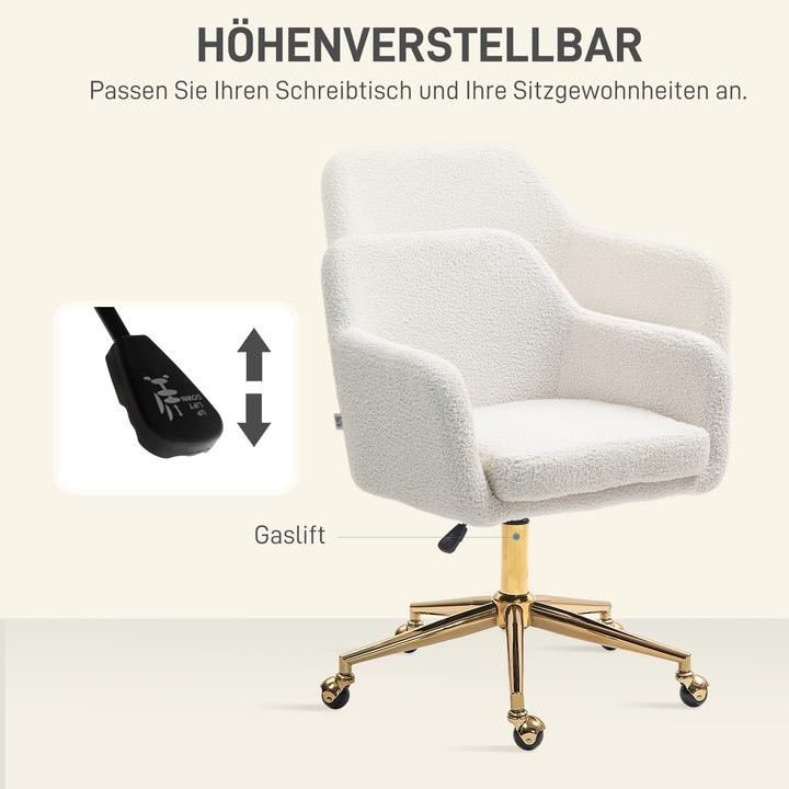 Produktbild Homcom Bürostuhl (49.50 - 58.50 cm)