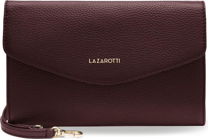 Produktbild Lazarotti Bologna Leather Clutch Tasche Leder 23 cm