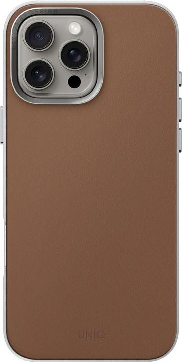 Actual product image Uniq Lyden DS iPhone 16 Pro Max 6.9" Magclick Charging case caramel/caramel-ivory (Apple iPhone 16 Pro Max)