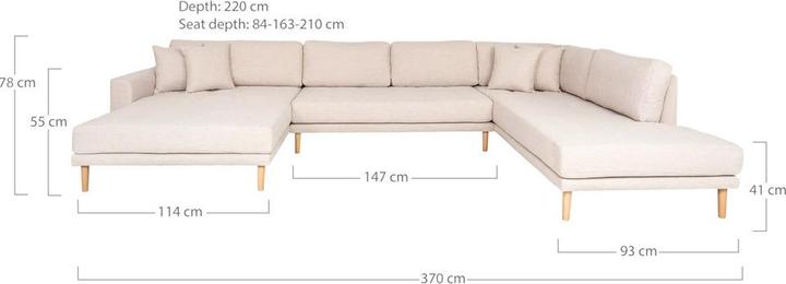 Produktbild House Nordic Lido (Ecksofa)