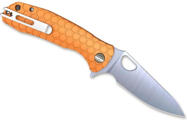 Produktbild Honey Badger Blatt grosses orangefarbenes Messer (9.20 cm)