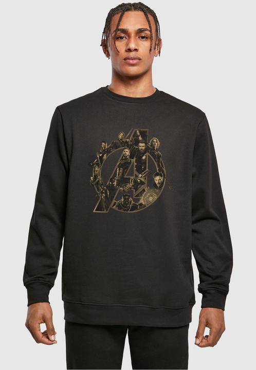 Produktbild Absolute Cult Avengers Infinity War - Logo Crewneck - 114713 (3XL)