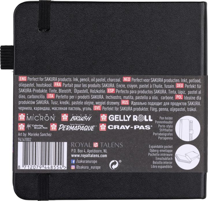 Produktbild Sakura Sketch/Notebook (120 x 120 mm, Blanko, Harter Einband)