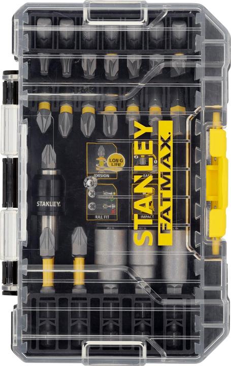 Actual product image Stanley 32-piece torsion bit set 25 / 50 mm (25.4 / 4 mm (1 / 4 inch))