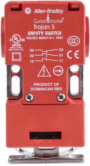 Produktbild Allen Bradley T5 BBM safety switch, M20 w/std actuator