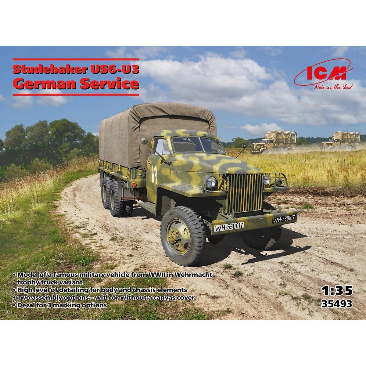 ICM Studebaker US6-U3 in German Service (35493)