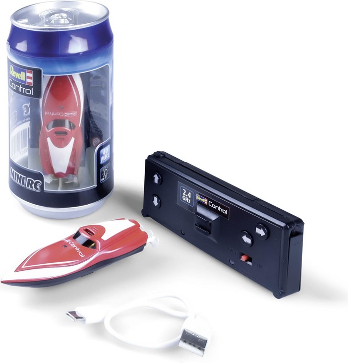 Actual product image Revell Mini RC Boat red