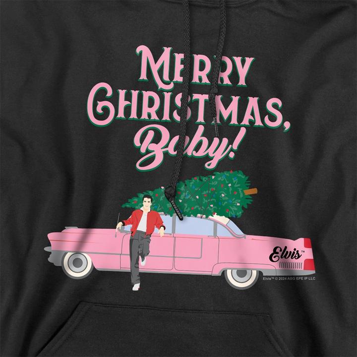 Produktbild Elvis Merry Christmas Baby Kapuzenpullover (M)