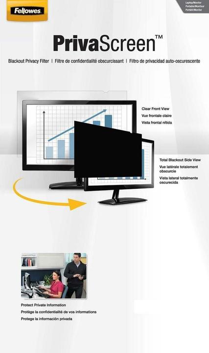 Actual product image Fellowes Privascreen 12.5W 16:9 (12.50", 16:9)