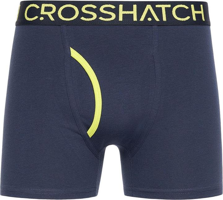 Actual product image Crosshatch Mens Trioglow Boxer Shorts (Pack of 3) (S, pack of 3)