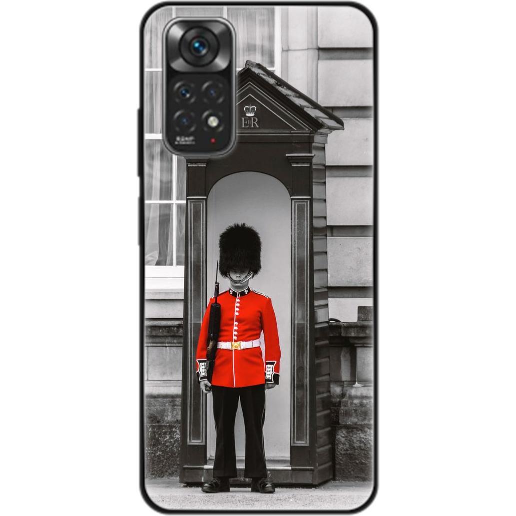 König Design Hülle Handy Schutz für Xiaomi Redmi Note 11 Case Cover Tasche Bumper Etuis TPU (Xiaomi Redmi Note 11), Smar...