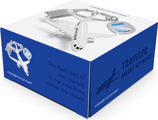Image du produit Metalmorphose Keyring Travel Lover